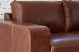 Cream Fabric Armchair - Modern Accent Custom Arm Chair - Kingly Range - thumbnail 7
