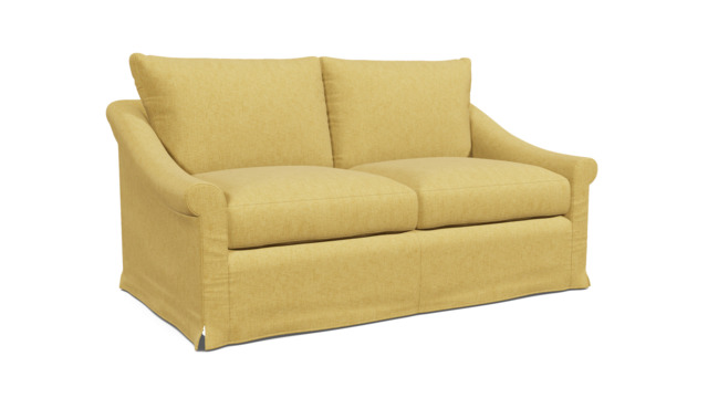 Hayling Loose Cover Medium Sofa yellow - image 1