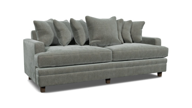 Streatham Scatter Back 3.5 Seater Sofa Bed grey - image 1