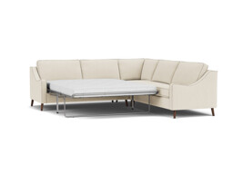 Weymouth 3.5 Seater Corner Sofa Bed white - thumbnail 1