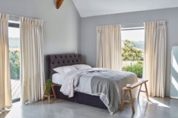 Cream Fabric Single Bed Divan - Modern Style Divan Base - Barnsley Range - thumbnail 4