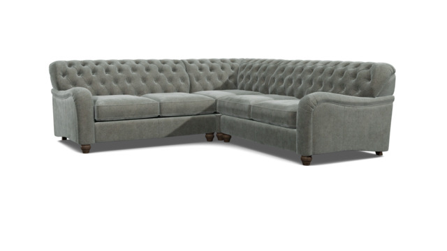 Bakewell 2 Seater Corner Sofa Bed grey - image 1