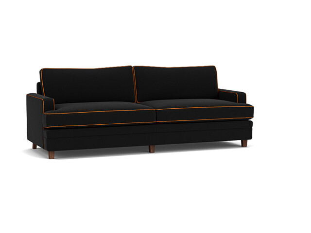Streatham 4 Seater Sofa Bed black - image 1