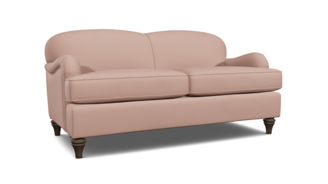Pink Velvet 3 Seater Sofabed - Traditional Fold Out Custom Sofa Bed In Stain Resistant Velvet - Lincoln Range - image 1
