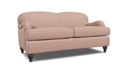 Pink Velvet 3 Seater Sofabed - Traditional Fold Out Custom Sofa Bed In Stain Resistant Velvet - Lincoln Range - thumbnail 1