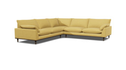 Soho Even Sided Corner Sofa yellow - thumbnail 1