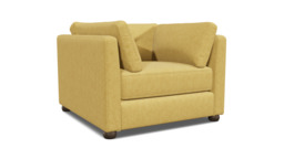 Camden Armchair yellow - thumbnail 1