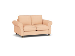 Pink Velvet 2 Seater Sofabed - Traditional Fold Out Custom Sofa Bed In Stain Resistant Velvet - Kendal Range - thumbnail 1