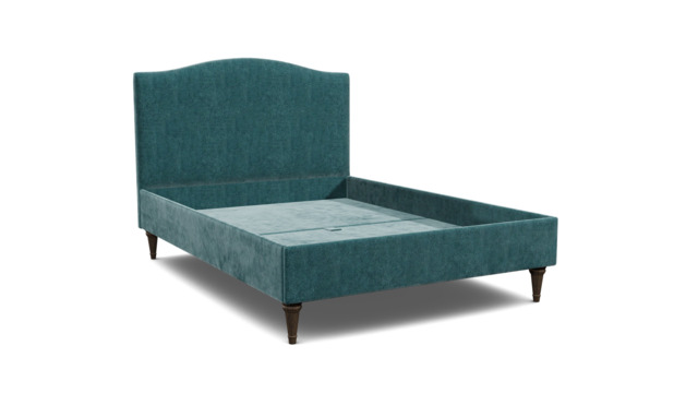 Avebury Low Double Bed teal - image 1