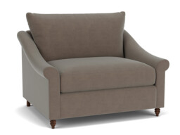 Hayling Loveseat Sofa brown