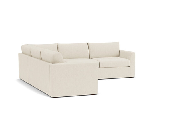 Portland 9 Seater Corner Sofa white - image 1