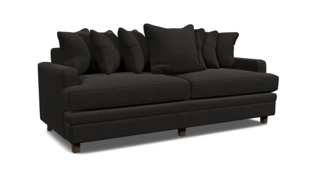 Streatham Scatter Back 3.5 Seater Sofa black - image 1