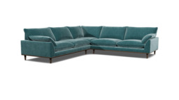 Soho Even Sided Corner Sofa teal - thumbnail 1