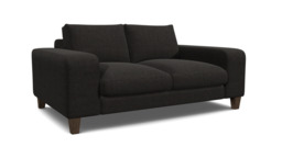 Kingly 2 Seater Sofa black - thumbnail 1