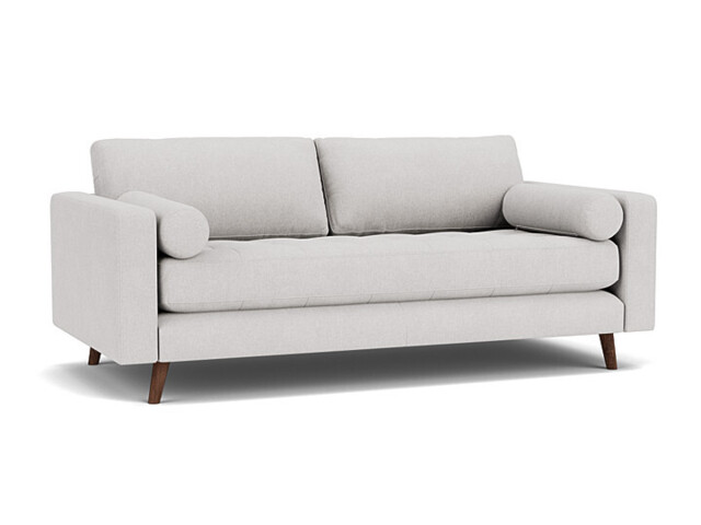 Neutral Fabric 2.5 Seater Sofa - Modern Style Custom Sofa In Easy Clean Fabric - Shoreditch Range - image 1