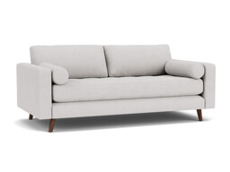 Neutral Fabric 2.5 Seater Sofa - Modern Style Custom Sofa In Easy Clean Fabric - Shoreditch Range