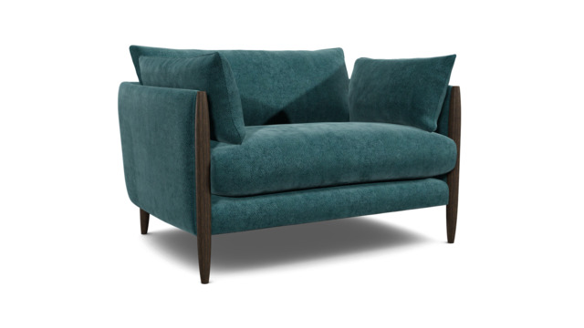 South Bank Loveseat teal - image 1