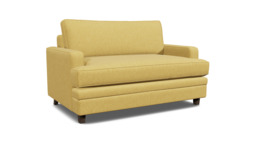Streatham Loveseat Sofa yellow - thumbnail 1