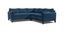 Exmouth 2 Seater Corner Sofa Bed blue