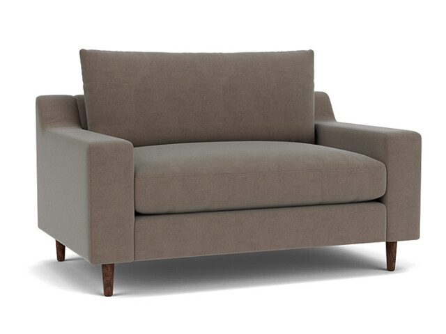 Weybridge Loveseat Sofa brown - image 1