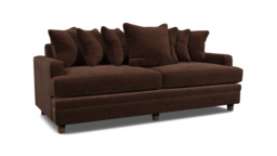 Streatham Scatter Back 3.5 Seater Sofa Bed brown - thumbnail 1