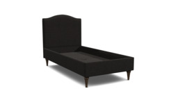 Avebury Low Single Bed black