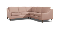 Weymouth 2 Seater Corner Sofa Bed pink - thumbnail 1