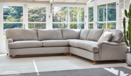 Helston 3.5 x 3.5 Seater Corner Sofa Bed leather - thumbnail 6