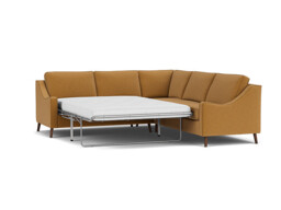 Weymouth 3 Seater Corner Sofa Bed orange