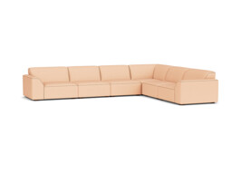 Dalston Extra Large Corner Sofa pink
