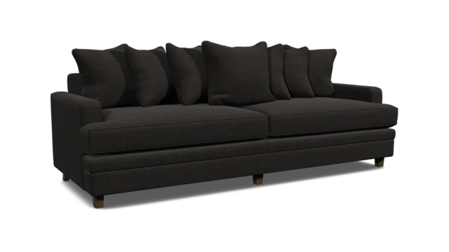 Streatham Scatter Back 4 Seater Sofa black - image 1