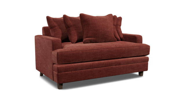 Streatham Scatter Back Loveseat Sofa purple - image 1