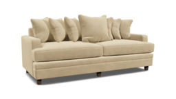 Streatham Scatter Back 3.5 Seater Sofa Bed cream