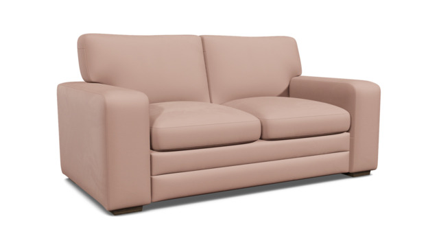 Pink Velvet 2.5 Seater Sofa - Modern Style Custom Sofa In Stain Resistant Velvet - Sloane Range - image 1