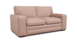 Pink Velvet 2.5 Seater Sofa - Modern Style Custom Sofa In Stain Resistant Velvet - Sloane Range - thumbnail 1