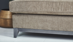 Pink Velvet 4 Seater Sofa - Modern Style Custom Sofa In Stain Resistant Velvet - Oakham Range - thumbnail 2