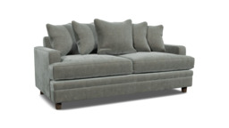 Streatham 3 Seater Scatter Back Sofa Bed grey