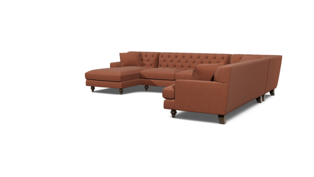 Charnwood U-Shape Sofa red - image 1