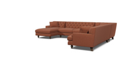 Charnwood U-Shape Sofa red