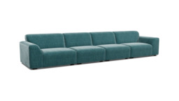 Dalston Extra Large Sofa teal - thumbnail 1