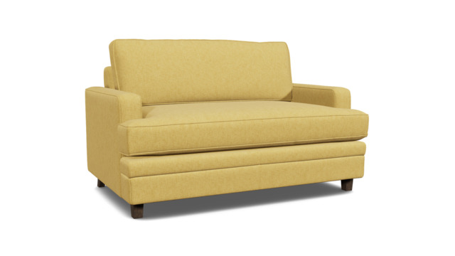 Streatham Loveseat Sofa Bed yellow - image 1