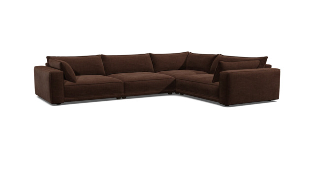 Wimbledon Large Corner Sofa brown - image 1