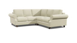 Kendal 2 Seater Corner Sofa Bed white - thumbnail 1