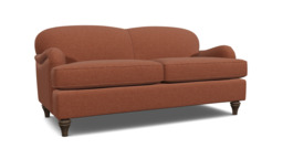 Red Velvet 3.5 Seater Sofabed - Traditional Fold Out Custom Sofa Bed In Easy Clean Velvet - Lincoln Range - thumbnail 1