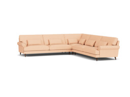 Knightsbridge Even Sided Corner Sofa pink