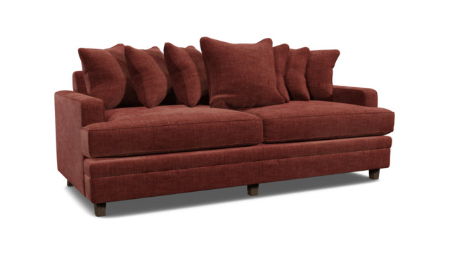 Streatham Scatter Back 3.5 Seater Sofa Bed purple - image 1