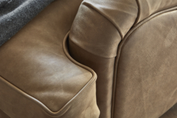 White Chenille Loveseat Armchair Sofabed - Traditional Style Single Chair Bed In Stain Resistant Chenille - Lincoln Range - thumbnail 8