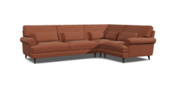 Knightsbridge Medium Corner Sofa red