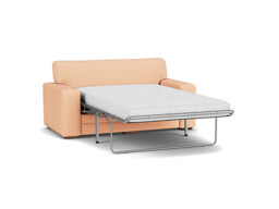 Pink Velvet 2.5 Seater Sofabed - Modern Fold Out Custom Sofa Bed In Stain Resistant Velvet - Sloane Range - thumbnail 1