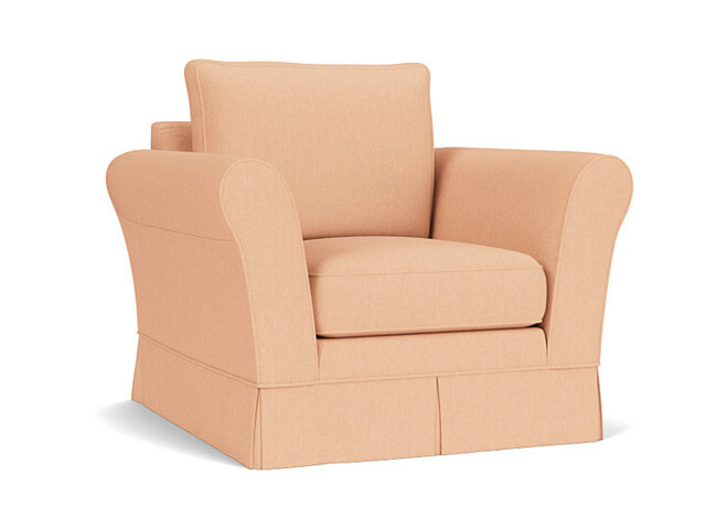 Pink Velvet Armchair - Traditional Accent Custom Arm Chair In Stain Resistant Velvet - Jude Range - image 1
